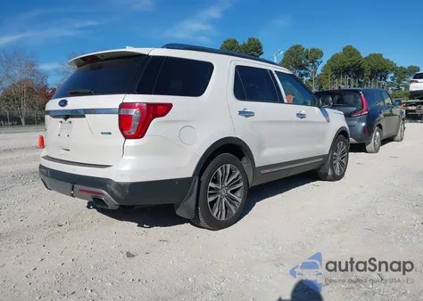 2017 Ford Explorer Platinum из США, поврежденный, VIN 1FM5K8HT3HGB18989